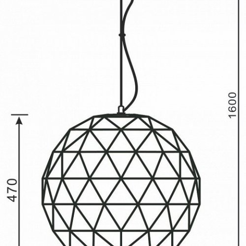 Подвесной светильник Deko-Light Asterope round 500 342134