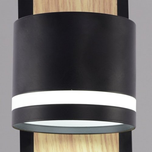 Бра  22540-0.2-01 BK+WOOD