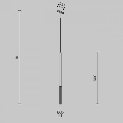 Трековый светильник Maytoni Focus Led TR179-1-5WTW-M-B