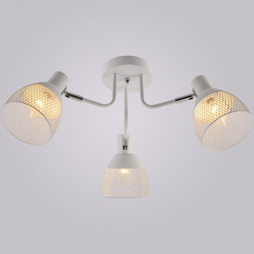 Потолочная люстра Reluce 01581-0.3-03 WH+CR Потолочная люстра Reluce 01581-0.3-03 WH+CR