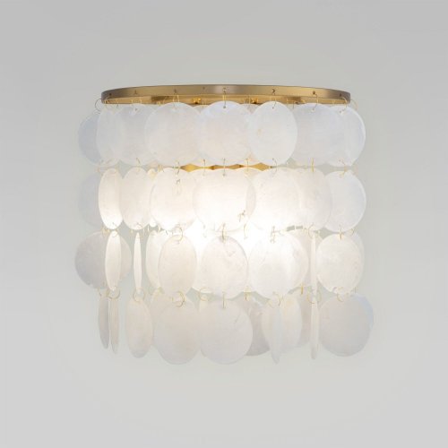 Бра Eurosvet Sandra 60084/2 латунь/перламутр