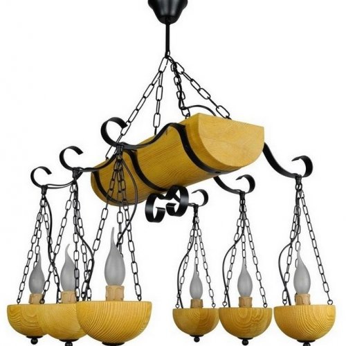 Подвесная люстра Тарьсма Геркулес Геркулес-6 сосна