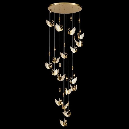 Подвесная светодиодная люстра Wertmark LETIZIA WE466.18.306