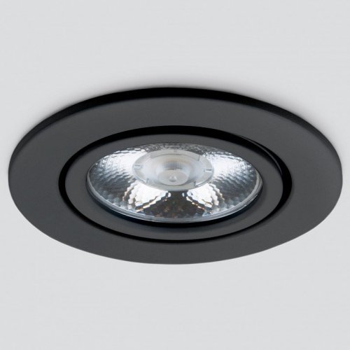 Встраиваемый светодиодный светильник Elektrostandard 15272/LED черный a056031