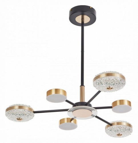 Потолочная люстра Arte Milano 272069/6 BK/GD