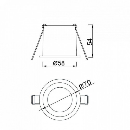 Встраиваемый светильник Mantra MALT 9234