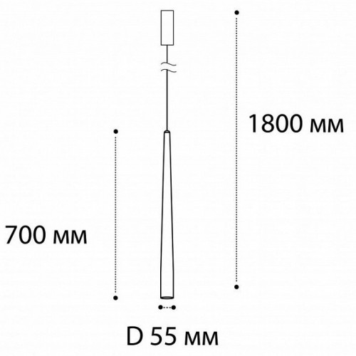 Подвесной светодиодный светильник Italline IT03-1428 coffee