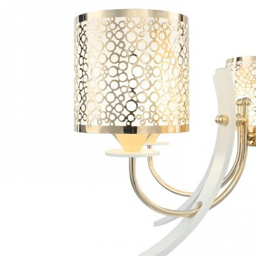 Подвесная люстра Arte Milano Florentia-6067 306067/8 Wh/Gd Подвесная люстра Arte Milano Florentia-6067 306067/8 Wh/Gd