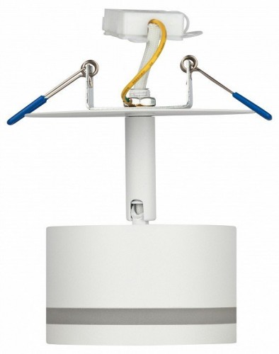 Встраиваемый светильник на штанге Эра DK114 WH Б0059789