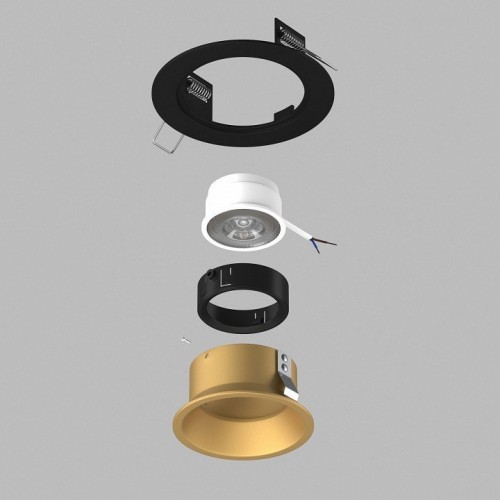 Встраиваемый светильник Lightstar Domino D61703BMOD Встраиваемый светильник Lightstar Domino D61703BMOD