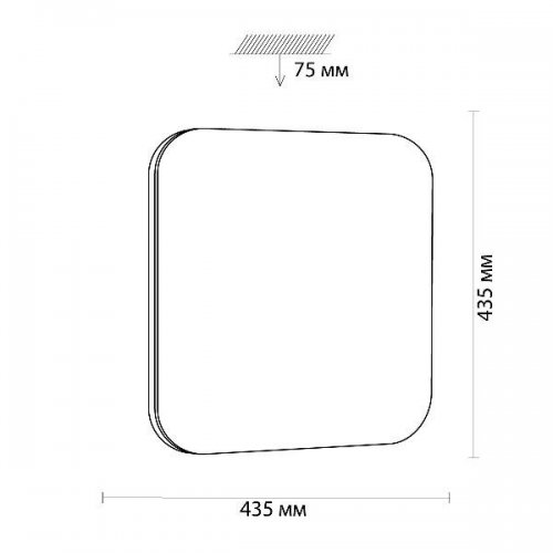Настенно-потолочный светильник Sonex Lona 3020/DL Настенно-потолочный светильник Sonex Lona 3020/DL
