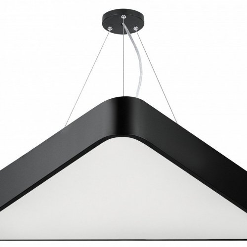 Подвесной светодиодный светильник Geometria ЭРА Delta SPO-151-B-40K-030 30Вт 4000К черный Б0050575
