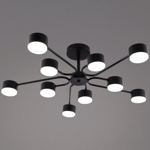 Потолочная люстра Reluce 03708-0.3-10 BK GX53