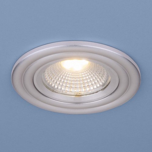 Встраиваемый светодиодный светильник Elektrostandard 9902 LED 3W COB SL серебро 4690389106118