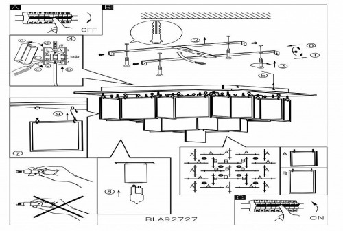 Потолочная люстра Eglo Condrada 1 92727 Потолочная люстра Eglo Condrada 1 92727