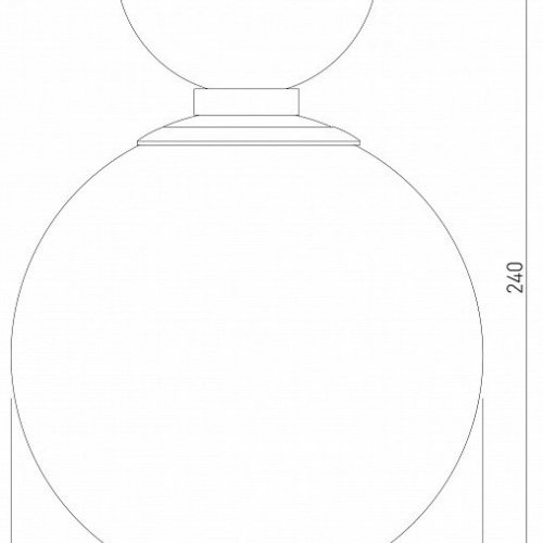 Накладной светильник Eurosvet Bubble a062583
