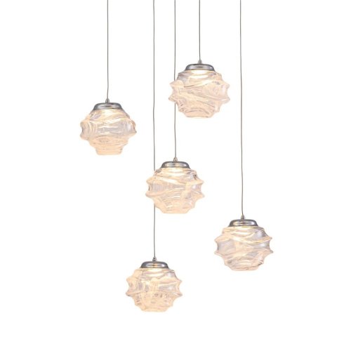 Подвесной светильник MD25030003 MD25030003-5A chrome/clear Подвесной светильник MD25030003 MD25030003-5A chrome/clear