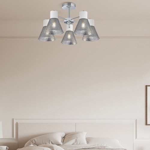 Потолочная люстра Arte Milano Napoli 322408/5 CR+WH