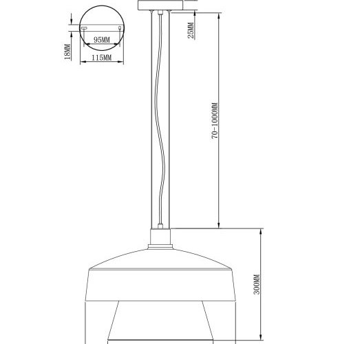 Подвесной светильник Takoma V11830-1P Подвесной светильник Takoma V11830-1P