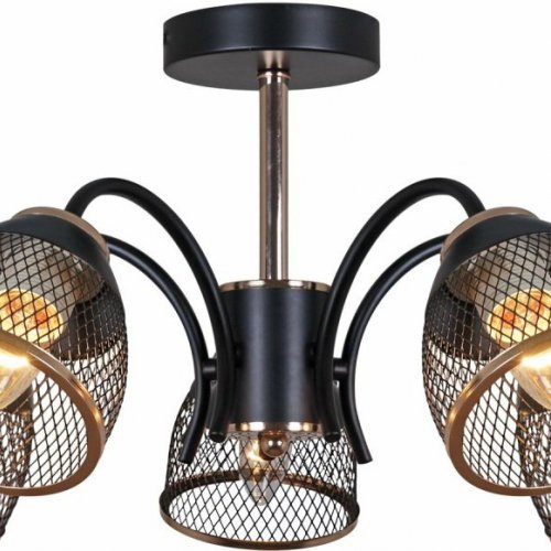 Потолочная люстра Reluce 01505-0.3-05 BK+FGD