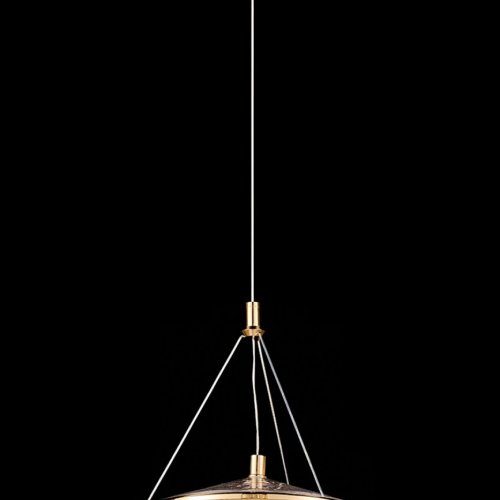 Подвесной светильник Chantale LE3027/1S GD/TR Подвесной светильник Chantale LE3027/1S GD/TR