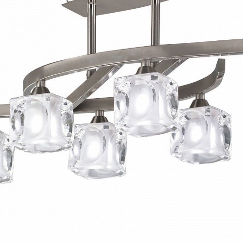 Потолочная люстра Mantra Cuadrax Sn 0004024 Потолочная люстра Mantra Cuadrax Sn 0004024