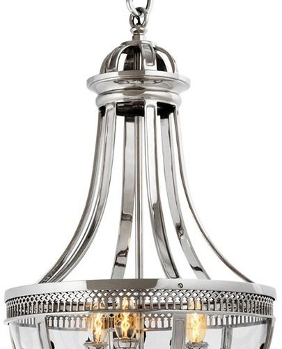 Подвесная люстра DeLight Collection Capitol KM0287P-4 nickel