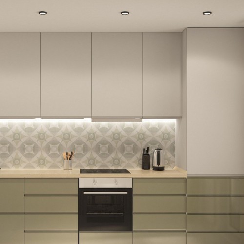 Влагозащищенный накладной светильник Denkirs DK3012-BK