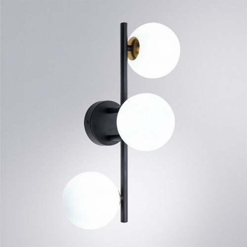 Настенный светильник Arte Lamp Gemini A2243PL-3BK