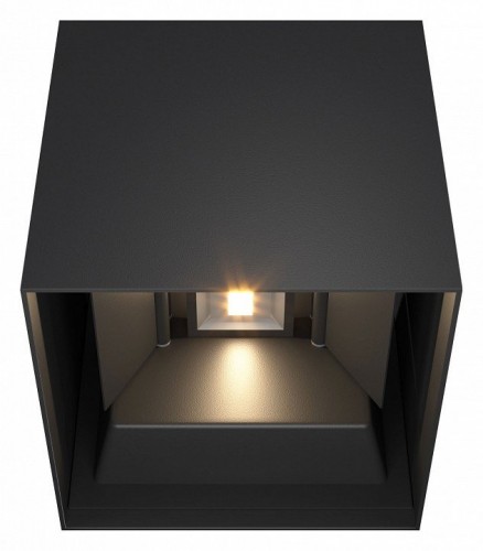 Уличный настенный светодиодный светильник Maytoni Fulton O572WL-L20B3K