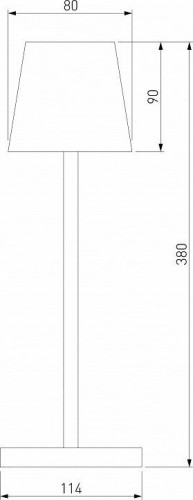 Настольная светодиодная лампа Elektrostandard Mist TL70220 черный a063970