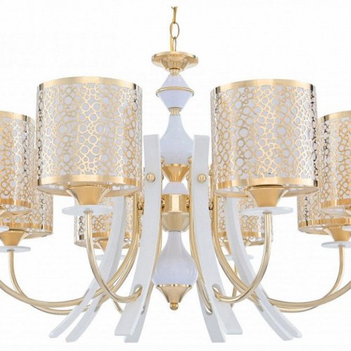 Подвесная люстра Arte Milano Florentia-6067 306067/8 Wh/Gd