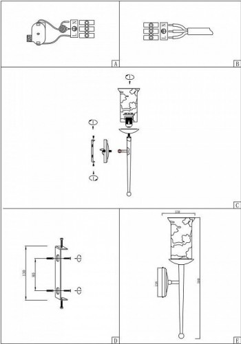 Бра ST Luce Ancora SL122.311.01 Бра ST Luce Ancora SL122.311.01