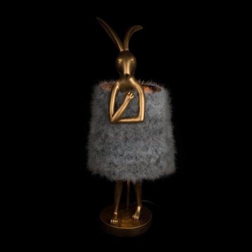 Интерьерная настольная лампа Loft IT Lapine 10315/B Grey fluff