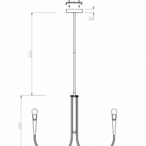 Подвесная люстра Freya Branches FR5253PL-06N
