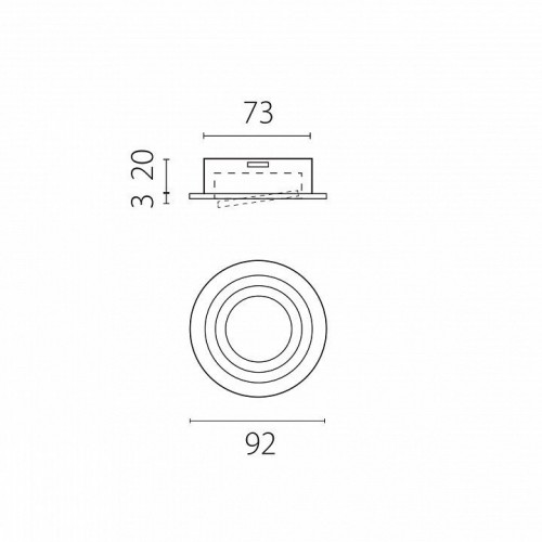 Точечный светильник Lightstar Singo Base 011610