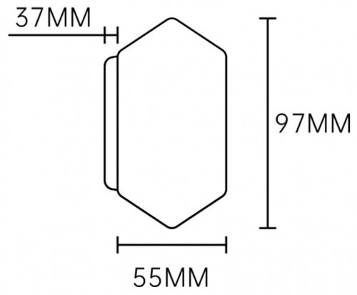 Накладной светильник Escada 30004LED 30004P/03LED