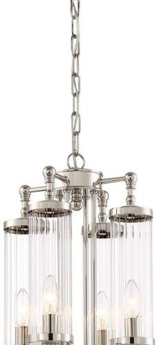 Подвесная люстра DeLight Collection Regis BC404-4 nickel