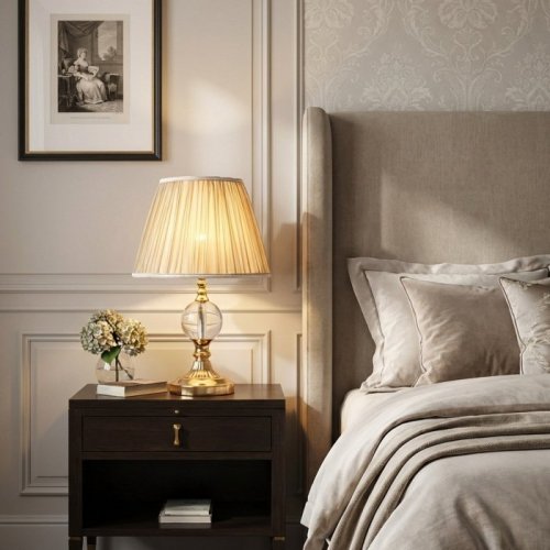 Интерьерная настольная лампа  L9923 GD