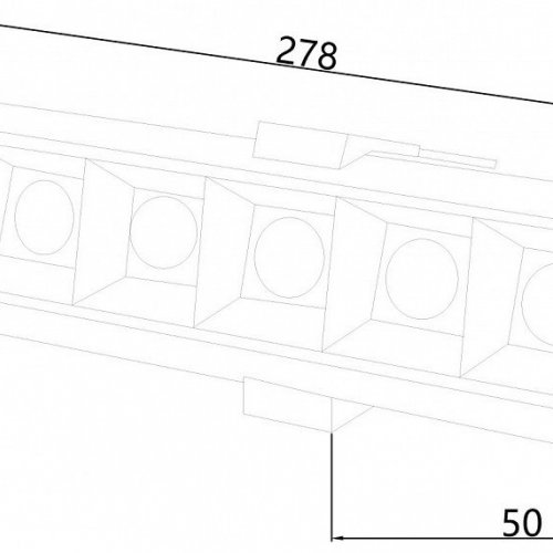Встраиваемый прожекторный светильник Favourite Roshni 3084-5C