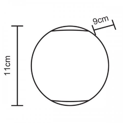 Уличный настенный светодиодный светильник Arte Lamp A1544AL-2GY