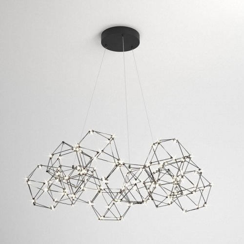 Подвесной светильник Eurosvet Uma 90169/12 черный жемчуг Подвесной светильник Eurosvet Uma 90169/12 черный жемчуг