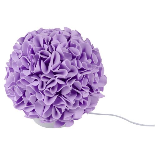 Интерьерная настольная лампа  ULW-R07 T/3000K/150C/A Гортензия Белый/Сиреневый