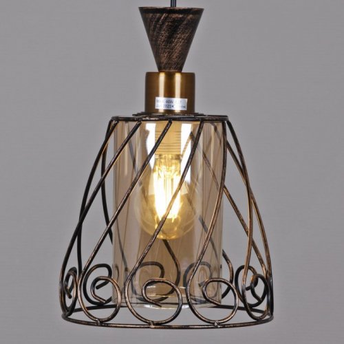 Подвесной светильник Reluce 03609-0.4-01 BK+GD Подвесной светильник Reluce 03609-0.4-01 BK+GD