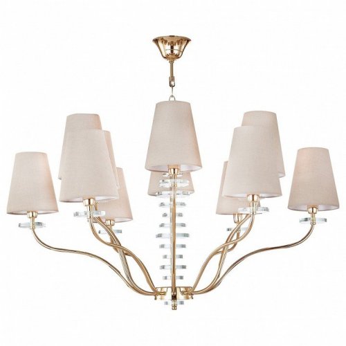 Подвесная люстра Crystal Lux ARMANDO SP6+6 GOLD