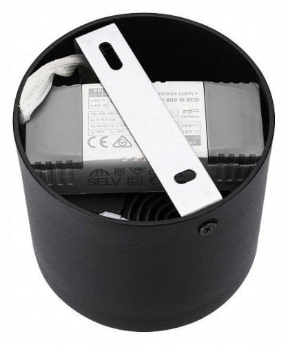 Точечный светильник iLedex Metrica 113-12W-D100-3000K-24DG-BK