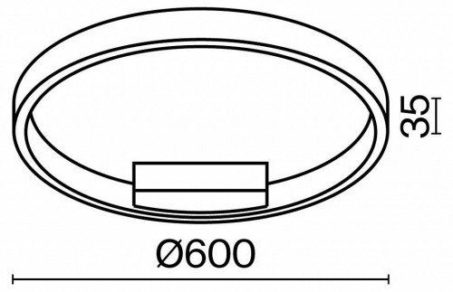 Потолочный светильник Maytoni Rim MOD058CL-L35BSK