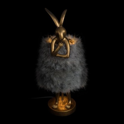 Интерьерная настольная лампа Lapine 10315/A Grey fluff