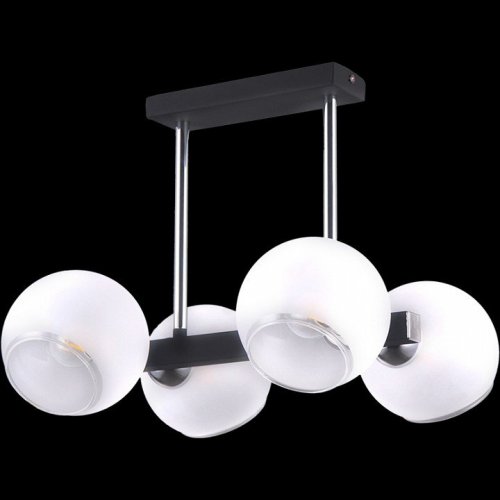 Потолочная люстра Illumico IL9559-4PSQ-79 CR BK Потолочная люстра Illumico IL9559-4PSQ-79 CR BK