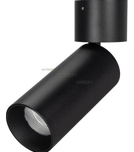 Светильник на штанге Arlight SP-POLO-SURFACE-FLAP-R65-8W Warm3000 (BK-BK, 40 deg) 027530